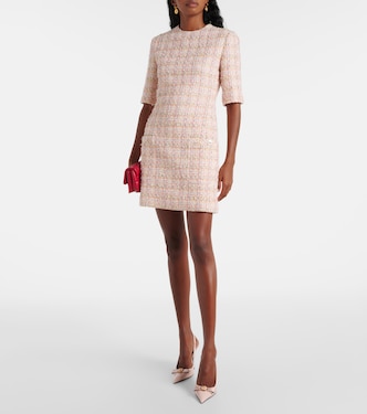 Abito corto in tweed | Versace
