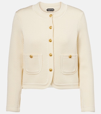 Chasseur waffle-knit cardigan  | Tom Ford