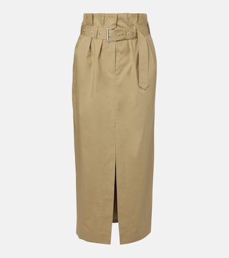 Jupe midi en coton | Dries Van Noten