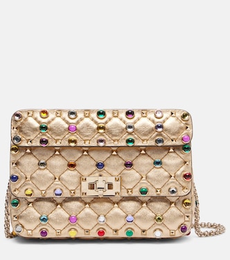 Rockstud Spike Small leather crossbody bag | Valentino Garavani
