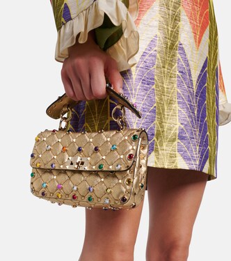 Rockstud Spike Small leather crossbody bag | Valentino Garavani