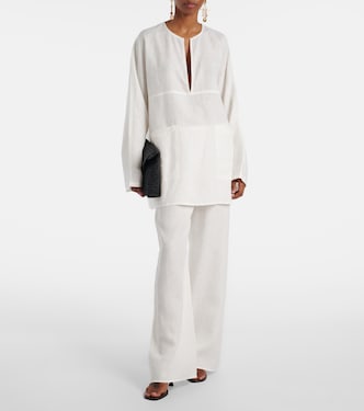 Top oversize in lino | Asceno