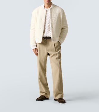 Pullover in cashmere a trecce | Gabriela Hearst