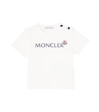 Baby - T-shirt in jersey di cotone con logo | Moncler Enfant