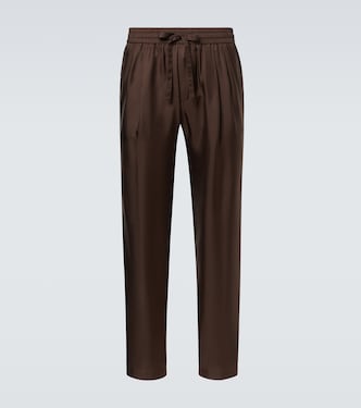 Pantalon en soie  | Dolce&Gabbana