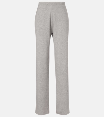 Rush cashmere-blend straight pants | Extreme Cashmere