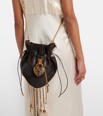 Château Treasures leather shoulder bag | Chloé