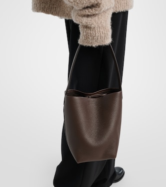 N/S Park Small leather tote bag | The Row