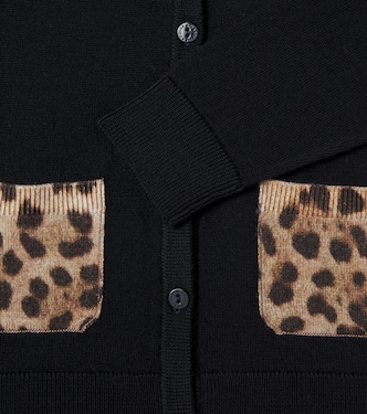 Virgin wool cardigan | Dolce&Gabbana Kids