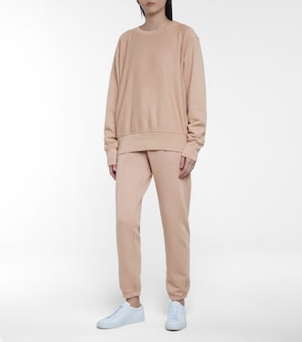 Cotton fleece sweatshirt | Les Tien