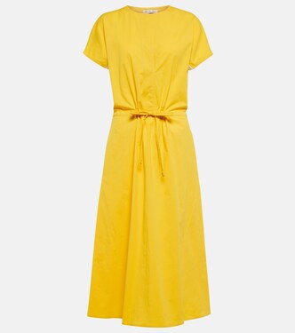 Abito midi Alianca in misto cotone | Loro Piana