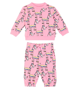 Baby - Tuta in cotone con stampa | Stella McCartney Kids