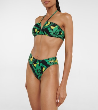 Bedrucktes Bikini-Oberteil | Ganni