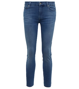 Jeans rectos Kimmie B(AIR) de tiro medio | 7 For All Mankind