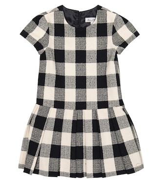 Checked bouclé dress | Tartine et Chocolat