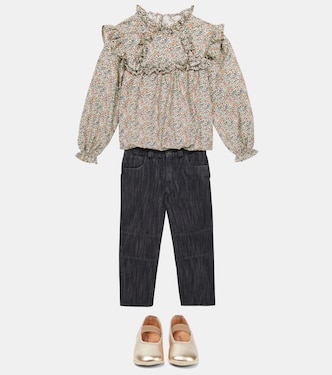 Jeans Rowa de tiro alto con paneles | Morley