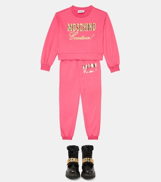 Sweatshirt aus Baumwoll-Jersey | Moschino Kids