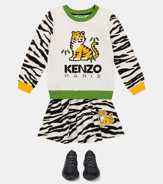 Rock aus Baumwoll-Fleece | Kenzo Kids