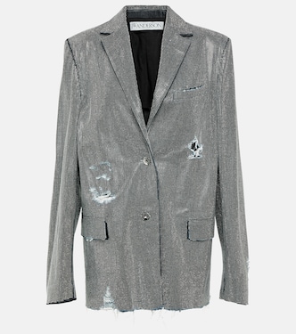 Embellished single-breasted blazer | JW Anderson