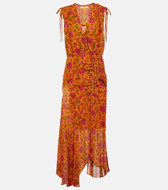 Dovima silk midi dress | Veronica Beard