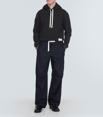 Felpa in jersey di cotone con cappuccio | Jil Sander