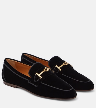 Mocassins en velours à ornements | Tod's