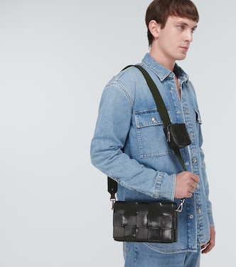 Borsa a tracolla Cassette in pelle | Bottega Veneta