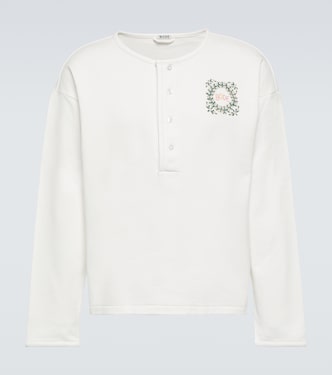 Camiseta con botones Daisy Never Tell | Bode