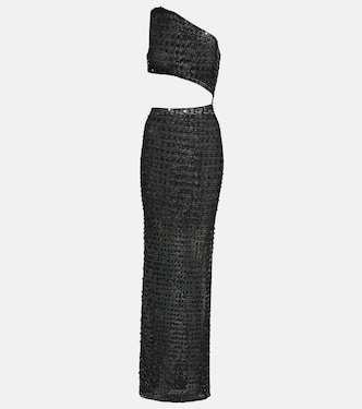 Gia one-shoulder cutout maxi dress | Aya Muse