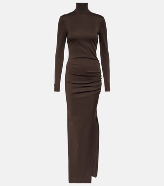 Turtleneck jersey maxi dress | Dolce&Gabbana