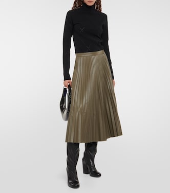 Falda midi White Label de piel sintética | Proenza Schouler