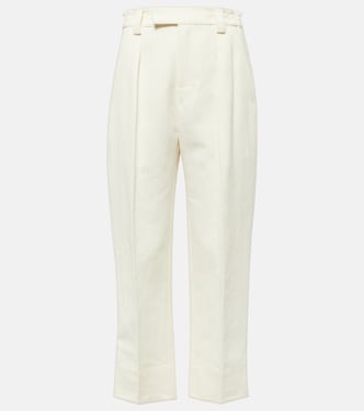 Gerade Hose aus Leinen und Baumwolle | Loro Piana