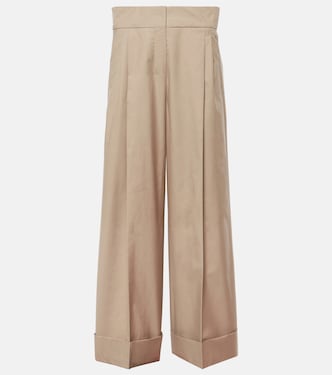 Pantalon ample en coton mélangé | 'S Max Mara