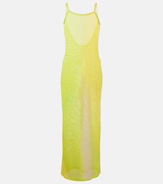 Vestido largo Etika de malla de algodón | Acne Studios