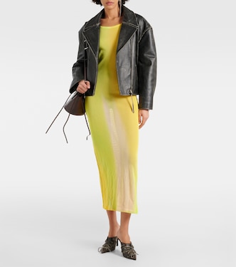 Vestido largo Etika de malla de algodón | Acne Studios