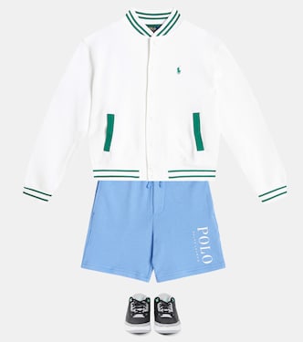 Bomberjacke aus einem Baumwollgemisch | Polo Ralph Lauren Kids