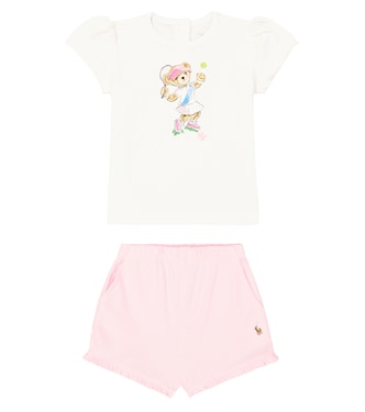 Bébé – Set t-shirt et short en coton | Polo Ralph Lauren Kids