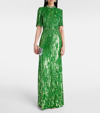 Viola sequined cutout gown | Jenny Packham