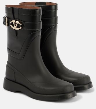 Gummistiefel VLogo The Bold Edition mit Leder | Valentino Garavani