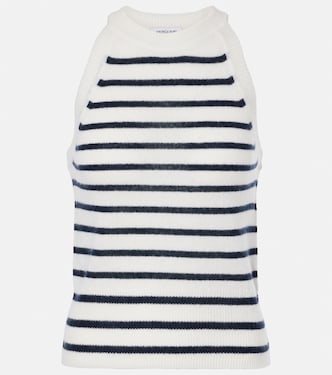 Tank top Myrick in cashmere a righe | Veronica Beard