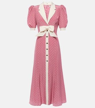 Maxikleid aus Seide | Alessandra Rich