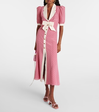 Maxikleid aus Seide | Alessandra Rich