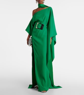 One-Shoulder-Robe Taylor aus Cady | Taller Marmo
