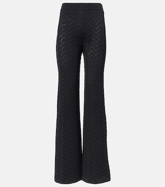 Pantalones anchos de mezcla de algodón | Missoni