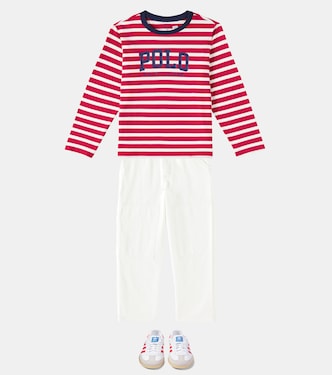 T-shirt rayé en coton  | Polo Ralph Lauren Kids