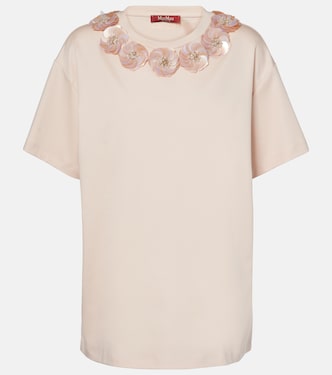Verziertes Top Gennaio aus Jersey | Max Mara