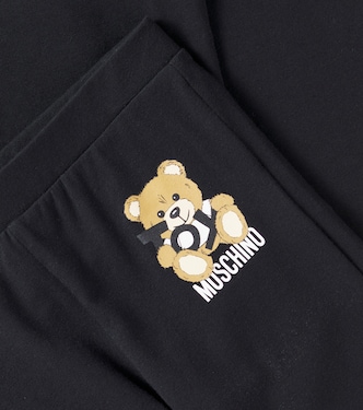 Leggings aus einem Baumwollgemisch | Moschino Kids