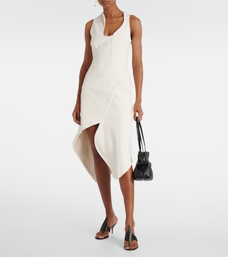 Asymmetric midi dress | Ferragamo