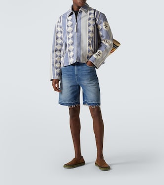 Veste Paula's Ibiza imprimée en jean | Loewe