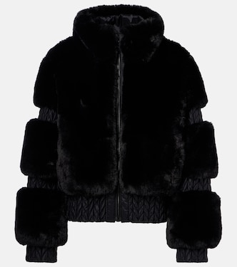 Chaqueta de esquí Furry de pelo sintético | Goldbergh